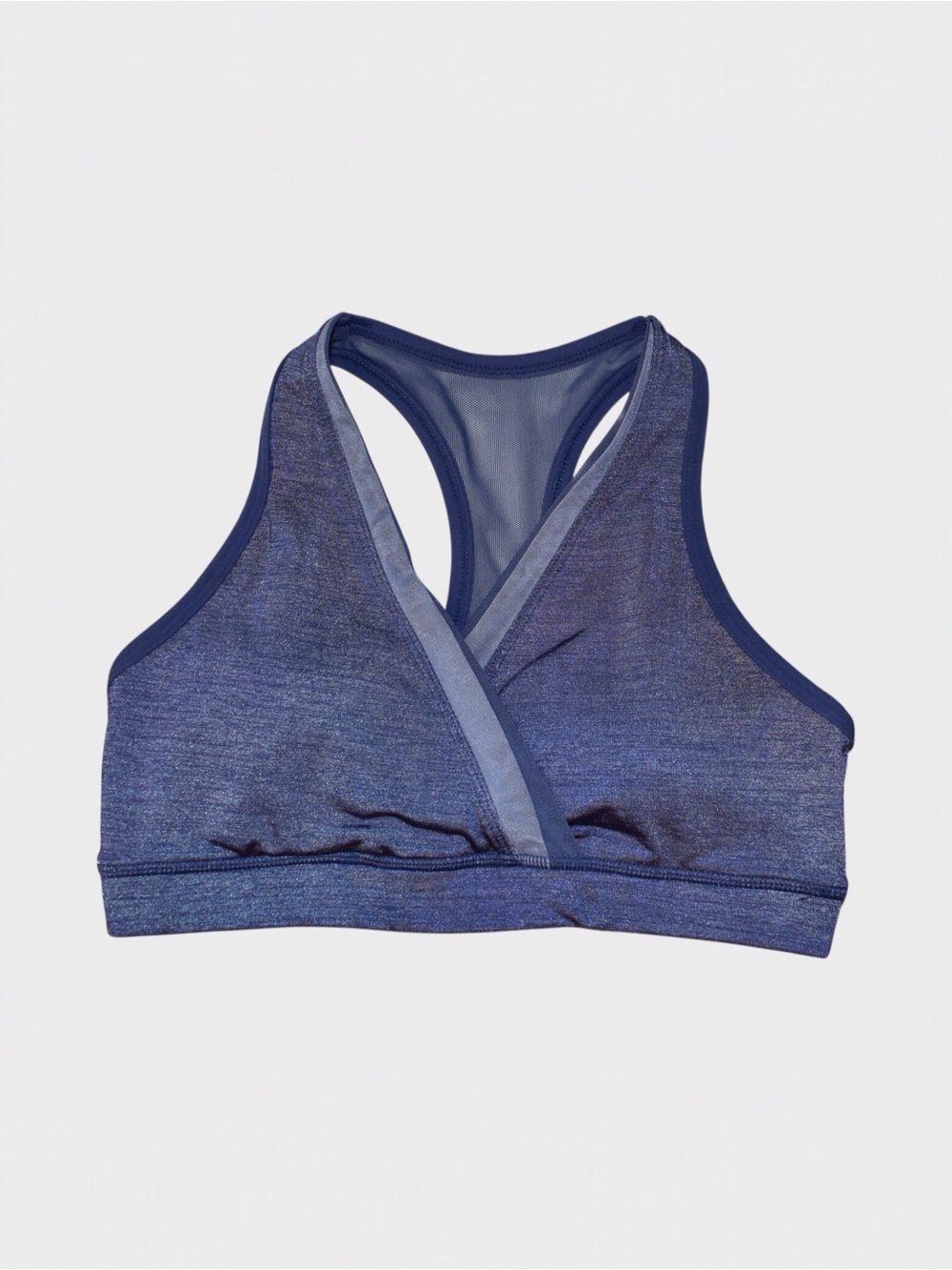 Lululemon Not So Deep V Cross Front Sports Bra Medium Support